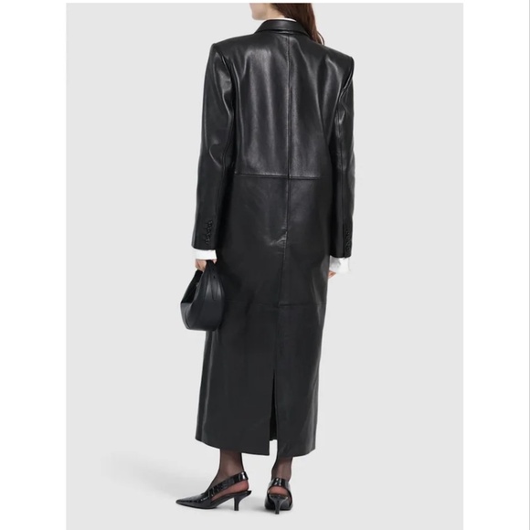 MAGDA BUTRYM Leather coat - Picture 5 of 7